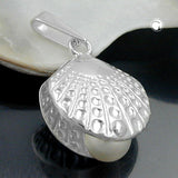 Anhänger, Muschel Zuchtperle, Silber 925