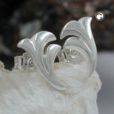 Stecker, kleine Blüte, glzd, 925