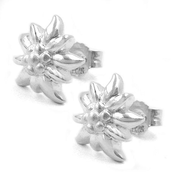 Stecker, Trachtenblume, Silber 925