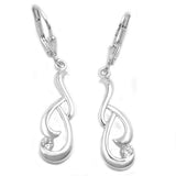 Brisur, mit Zirkonia, Silber 925
