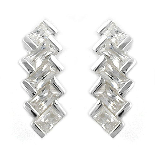 Stecker, 5x CZ, 925