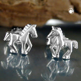 Stecker, Pferd rechts-links, Silber 925