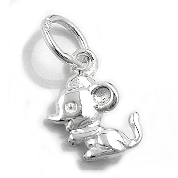 Anhänger, Maus glänzend, Silber 925