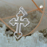 Anhänger, Kreuz, Silber 925