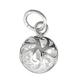 Anhänger, filigrane Kugel, Silber 925