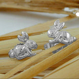 Stecker, kleiner Hase, Silber 925