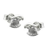Stecker 6mm Adlerkopf verbödet Silber 925