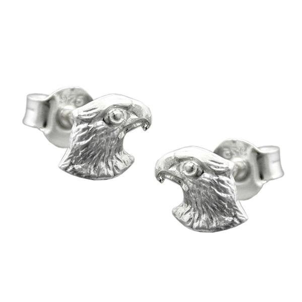 Stecker 6mm Adlerkopf verbödet Silber 925