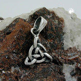 Anhänger, Triquetra oxydiert, Silber 925