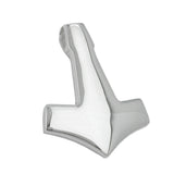 Anhänger 29x24mm Motiv: Thors Hammer glänzend Silber 925