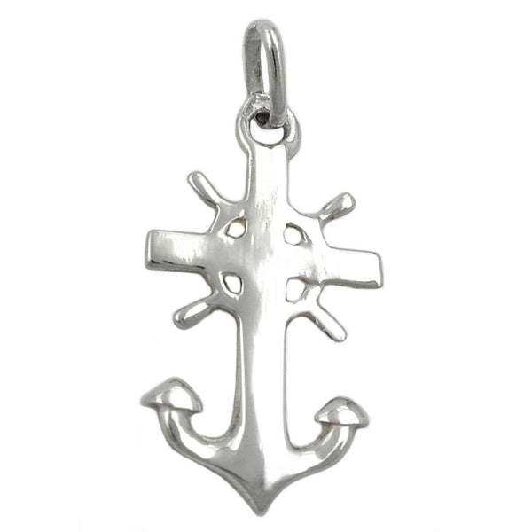 Anhänger 25x14mm Seemannsgrab Silber 925