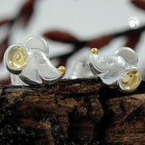 Stecker, Mauskopf bicolor, Silber 925