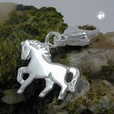 Anhänger, Charm Pferd, Silber 925