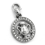 Anhänger, Charm Wassermann, Silber 925