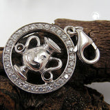 Anhänger, Charm Wassermann, Silber 925