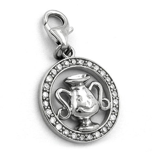 Anhänger, Charm Wassermann, Silber 925