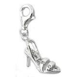Anhänger, Charm Damenschuh, Silber 925