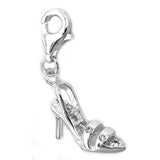 Anhänger, Charm Damenschuh, Silber 925