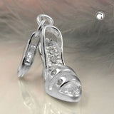 Anhänger, Charm Damenschuh, Silber 925