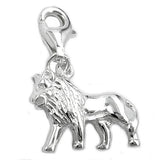 Anhänger, Charm Löwe, Silber 925