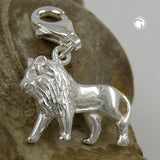 Anhänger, Charm Löwe, Silber 925