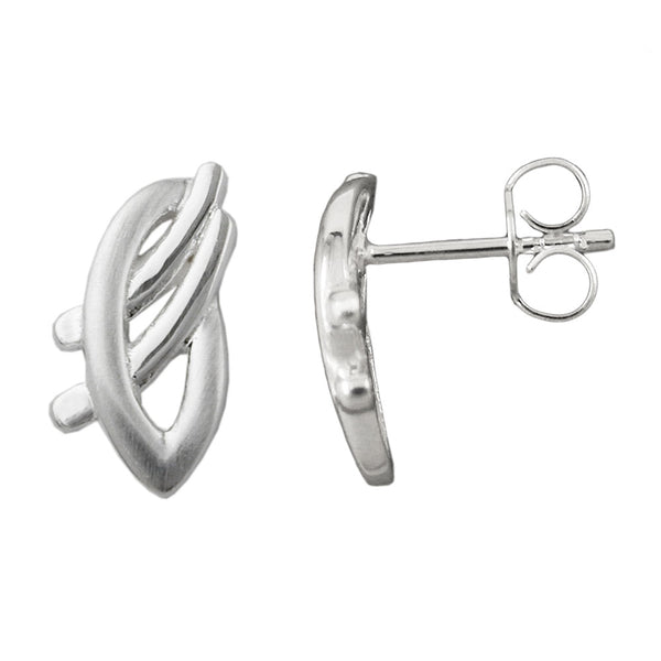 Stecker, matt-glänzend, Silber 925