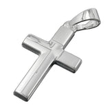 Anhänger, Kreuz diamantiert, Silber 925