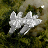 Creole, 10mm, Schmetterling, Silber 925
