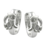 Creole, Katze matt-glänzend Silber 925