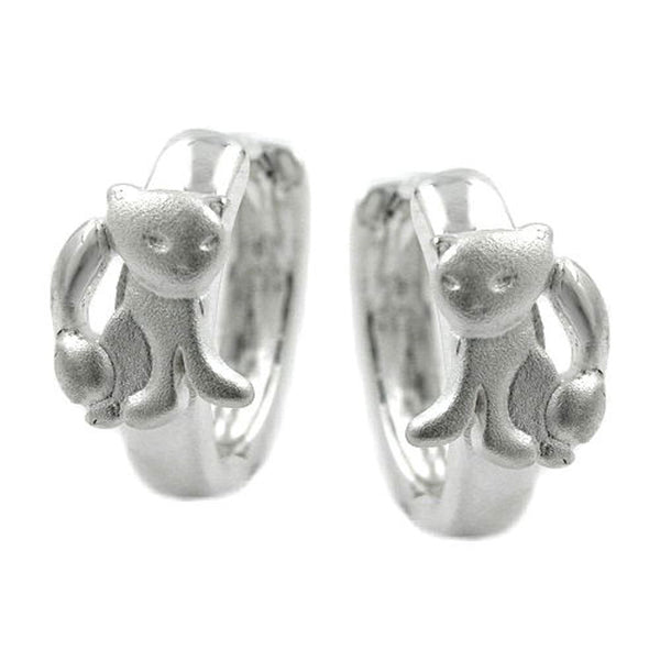 Creole, Katze matt-glänzend Silber 925
