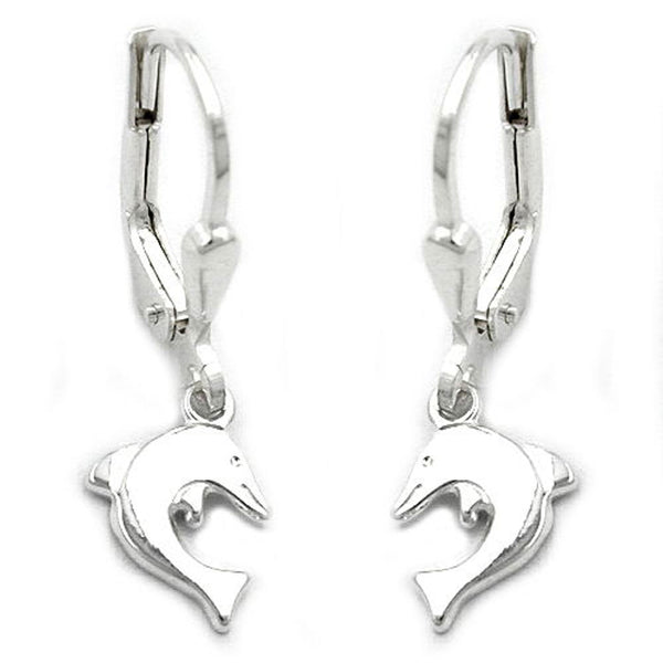 Brisur, Delfin glänzend, Silber 925
