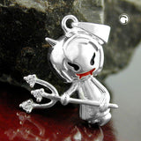 Anhänger, Teufel, Silber 925