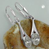 Brisur, Zirkonia weiß, Silber 925