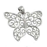Anhänger, Schmetterling, Silber 925