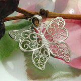 Anhänger, Schmetterling, Silber 925