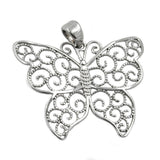 Anhänger, Schmetterling, Silber 925