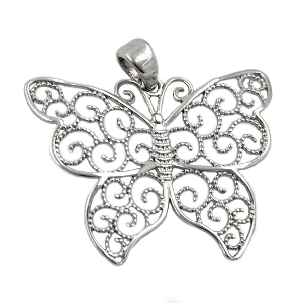 Anhänger, Schmetterling, Silber 925