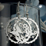 Ohrhaken, Schmetterling, Silber 925