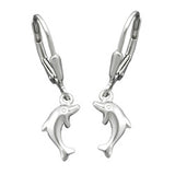 Brisur, Delfin, rechts-links Silber 925