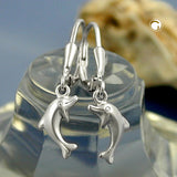 Brisur, Delfin, rechts-links Silber 925