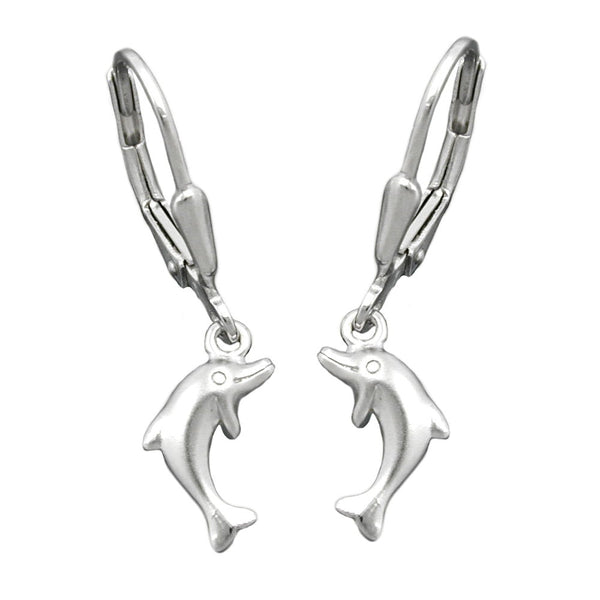 Brisur, Delfin, rechts-links Silber 925