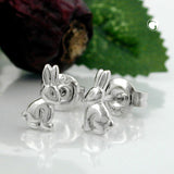 Stecker, kleiner Hase, Silber 925