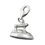 Anhänger, Charm Bügeleisen, Silber 925