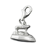 Anhänger, Charm Bügeleisen, Silber 925
