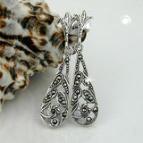 Stecker, Hänger, Markasit, Silber 925