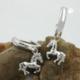 Creole, Pferd Klappscharnier Silber 925