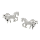 Stecker, Pferd rechts-links, Silber 925