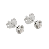Stecker, Zirkonia weiß, Silber 925