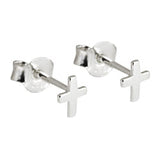 Stecker, kleines Kreuz, Silber 925