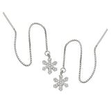 Durchzieher mit Zirkonias, Silber 925